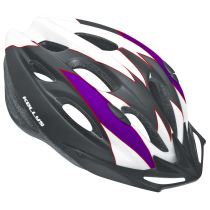 Cyklo přilba Kellys Blaze Barva bílo-fialová, Velikost S/M (54-57) - Sportovní helmy