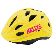 Dětská cyklo přilba Kellys Buggie 2018 Barva žlutá, Velikost M (52-56) - Dětské přilby
