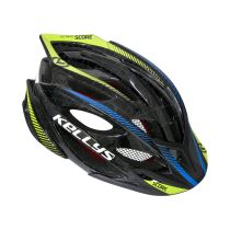 Cyklo přilba Kellys Score Barva černo-modro-limetková, Velikost M/L (57-61) - Sportovní helmy