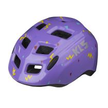 Dětská cyklo přilba Kellys Zigzag Barva Purple, Velikost S (50-55) - Dětské přilby