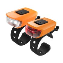 Sada osvětlení Kellys Vega USB Barva Orange - Sady světel na kolo