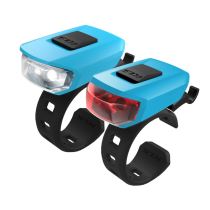 Sada osvětlení Kellys Vega USB Barva Sky Blue - Sady světel na kolo