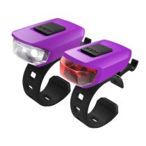 Sada osvětlení Kellys Vega USB Barva Purple - Sady světel na kolo