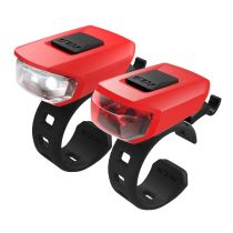 Sada osvětlení Kellys Vega USB Barva Red - Sady světel na kolo
