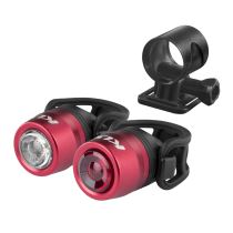 Sada osvětlení Kellys IO USB Set Barva Red - Sady světel na kolo