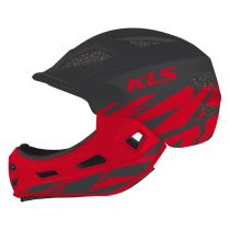 Integrální dětská přilba Kellys Sprout 022 Barva Anthracite-Red, Velikost S (52-56) - Sportovní helmy