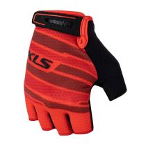Cyklo rukavice Kellys Factor 022 Barva Red, Velikost L - Pánské cyklo rukavice