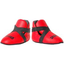 Chrániče nohou SportKO 333 Barva červená, Velikost M - Chrániče nohou pro bojové sporty