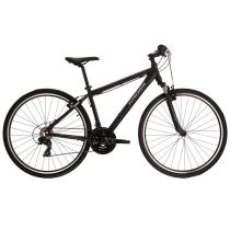 Pánské crossové kolo Kross Evado 1.0 28" - model 2022 Barva černá/grafitová, Velikost rámu S (17'') - Pánská trekingová a crossová kola