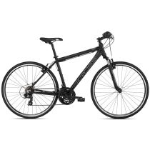 Pánské crossové kolo Kross Evado 1.0 28" - model 2021 Barva černá/grafitová, Velikost rámu M (19'') - Trekingová a crossová kola