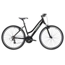 Dámské crossové kolo Kross Evado 2.0 28" - model 2023 Barva černá/mint, Velikost rámu S (15") - Dámská trekingová a crossová kola