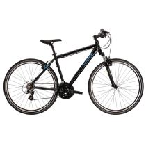 Pánské crossové kolo Kross Evado 2.0 28" - model 2022 Barva černo-modrá, Velikost rámu M (19'') - Pánská trekingová a crossová kola