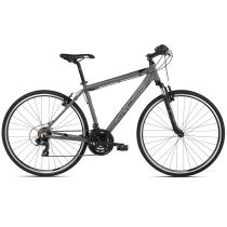 Pánské crossové kolo Kross Evado 3.0 28" - model 2021 Barva grafitová/černá, Velikost rámu M (19'') - Trekingová a crossová kola