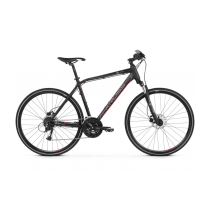 Pánské crossové kolo Kross Evado 5.0 28" - model 2021 Barva černo-červená, Velikost rámu L (21'') - Trekingová a crossová kola