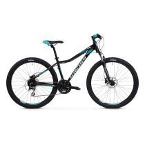 Dámské horské kolo Kross Lea 5.0 29" SR - model 2021 Barva černo-tyrkysová, Velikost rámu M (19'') - Dámská horská kola