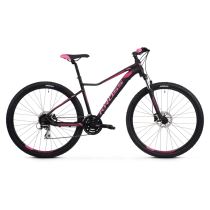 Dámské horské kolo Kross Lea 6.0 27,5" SR - model 2021 Barva černo-růžová, Velikost rámu XXS (14") - Dámská horská kola