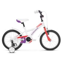 Dětské kolo Kross Mini 3.0 16" - model 2019 Barva White / Red / Violet Glossy - Dětská kola