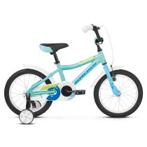 Dětské kolo Kross Mini 4.0 16" - model 2019 Barva Turquoise / Blue / Green Glossy - Dětská kola 16"