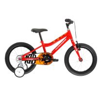 Dětské kolo Kross Racer 3.0 16" Gen 005 Barva červená/oranžová/bílá, Velikost rámu 10" (110-130 cm) - Jízdní kola
