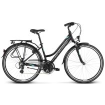 Dámské trekingové kolo Kross Trans 2.0 28" - model 2020 Barva černá/mint/stříbrná, Velikost rámu M (17") - Dámská trekingová a crossová kola