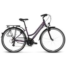 Dámské trekingové kolo Kross Trans 2.0 28" - model 2020 Barva fialová/růžová/stříbrná, Velikost rámu M (17") - Dámská trekingová a crossová kola