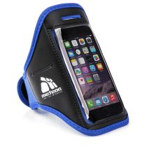 Běžecký obal na telefon s kapsičkou Meteor Barva modrá - Obaly a pouzdra na telefon