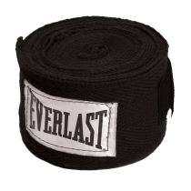 Boxerské bandáže Everlast Handwraps 300 cm Barva černá - Boxerské bandáže