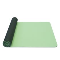 Dvouvrstvá podložka Yate Yoga Mat TPE New 173x61x0,6 cm Barva zelená - Podložky na cvičení