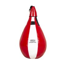 Boxovací pytel SportKO GP4 52x70cm / cca 10kg Barva červeno-bílá - Závěsné boxovací pytle