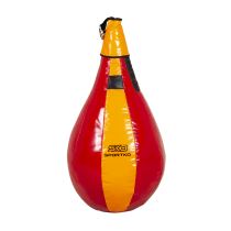 Boxovací pytel SportKO GP4 52x70cm / cca 10kg Barva červeno-oranžová - Závěsné boxovací pytle