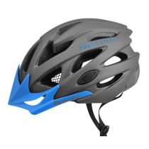 Cyklo přilba Nexelo Straight Barva šedo-modrá, Velikost M (55-58) - Sportovní helmy