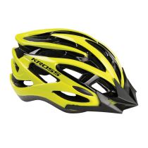 Cyklo přilba Kross Laki Barva zeleno-žlutá, Velikost L (58-61) - Sportovní helmy