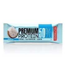 Proteinová tyčinka Nutrend Premium Protein 50% Bar 50g Příchuť cookies+cream - Proteinové tyčinky