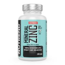 Doplněk stravy s obsahem zinku Nutrend Mineral Zinc 100% Chelate, 100 kapslí - Sportovní a fitness výživa