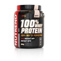 Práškový koncentrát Nutrend 100% WHEY Protein 900g Příchuť jahoda - Peněženky