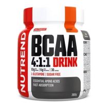 Práškový koncentrát Nutrend BCAA 4:1:1 DRINK 300 g Příchuť pomeranč - Aminokyseliny