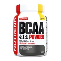 Práškový koncentrát Nutrend BCAA 4:1:1 Powder 500 g Příchuť ananas - Aminokyseliny