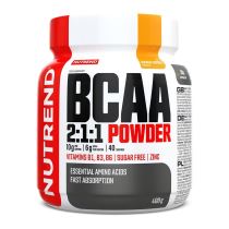 Práškový koncentrát Nutrend BCAA 2:1:1 Powder 400 g Příchuť mango - Aminokyseliny
