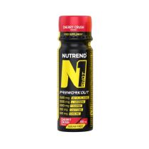 Stimulant Nutrend N1 Shot 60 ml Příchuť cherry rush - Stimulanty