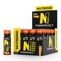 Stimulant Nutrend N1 Shot 20x60 ml Příchuť orange fire - Stimulanty