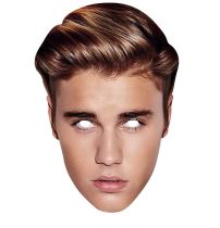 Justin Bieber  - maska celebrit - Karnevalové masky, škrabošky