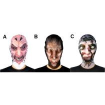 Strašidelná maska Halloween - Karnevalové doplňky
