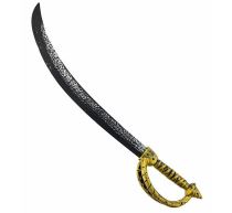 Meč - šavle pirátská - 60 cm - Čelenky, věnce, spony, šperky