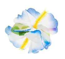Sponka do vlasů havajská, HAWAII - modrá - Dekorace