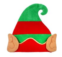Čepice elf - skřítek - Vánoce - Balónky