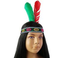 Indiánská čelenka - unisex - Kostýmy pro holky