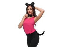 Dětská - dospělá sada myška - unisex - Karnevalové kostýmy pro dospělé