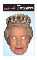 Královna Alžběta (Queen One)  -  Maska celebrit - Masky, škrabošky