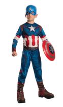Kostým dětský Kapitán Amerika - Captain America - Avengers - vel. 7-8 let - Karneval
