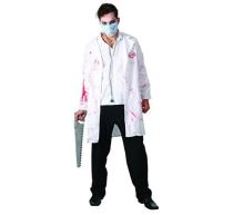 Kostým šílený doktor vel. 52 - Halloween - Sety a části kostýmů pro dospělé